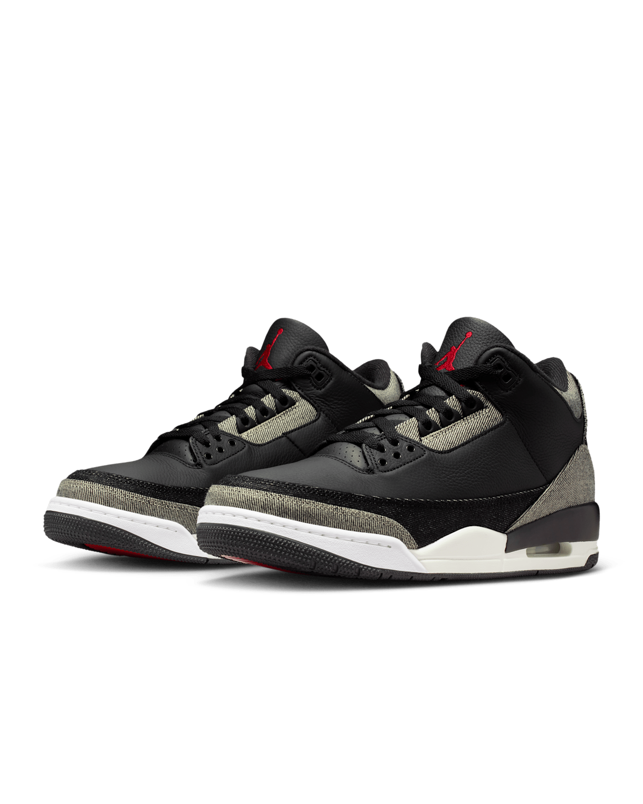 NIKE公式】エア ジョーダン 3 x リーバイス® 'Black and White